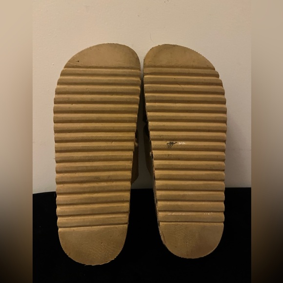 Chunky suede Platform Sandals - Picture 11 of 11